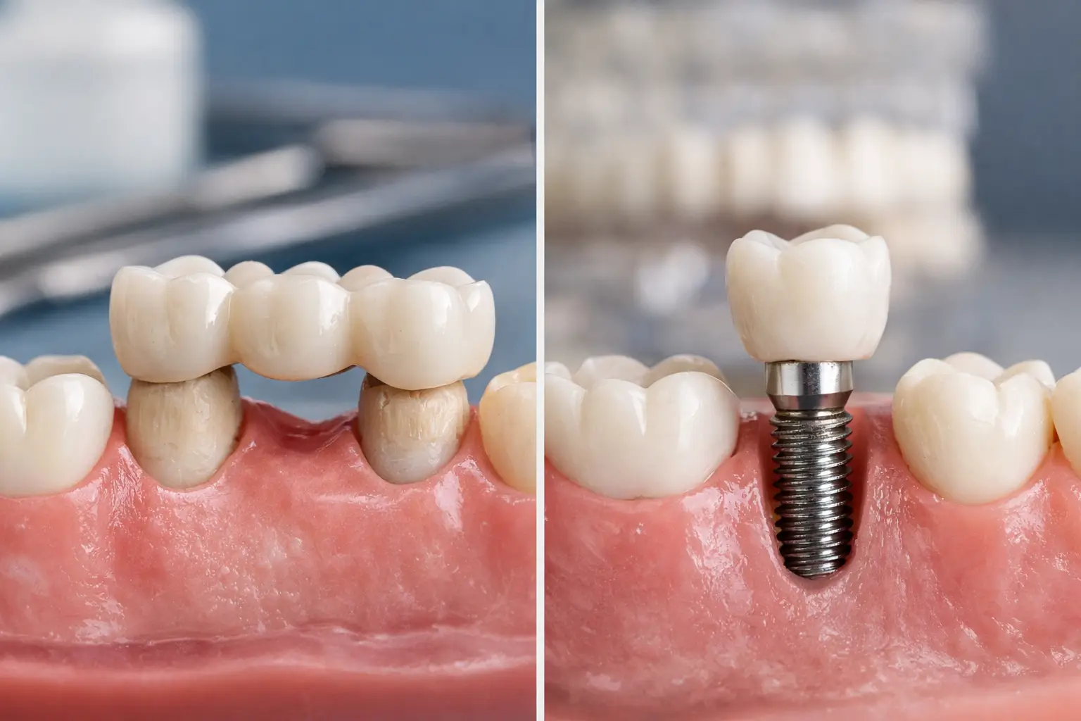 Dental Bridge Versus Implant: Which Fits You?